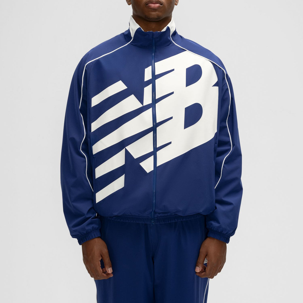 New Balance Men's Basketball Oversized Print Woven Jacket-3