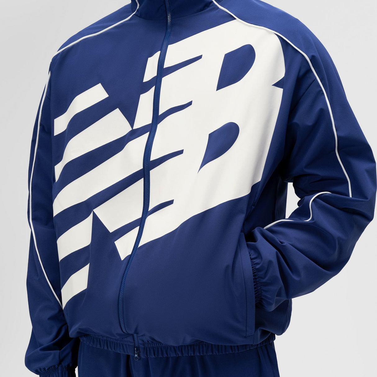 New Balance Men's Basketball Oversized Print Woven Jacket-5