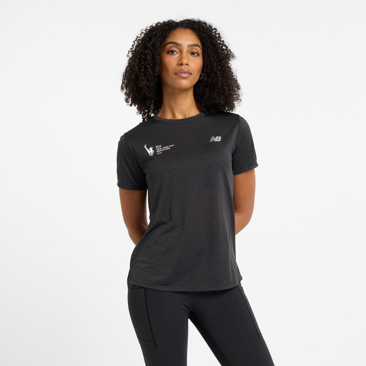New Balance Women's NYC Marathon Athletics NYRR T-Shirt-3