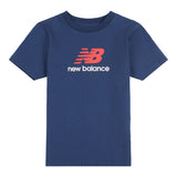New Balance Boys' Jersey Stacked Logo T-Shirt-1