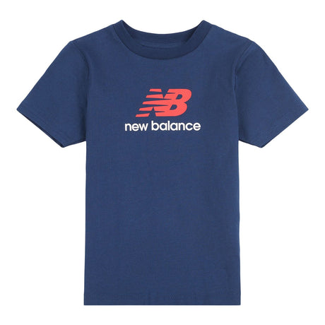 New Balance Boys' Jersey Stacked Logo T-Shirt-1