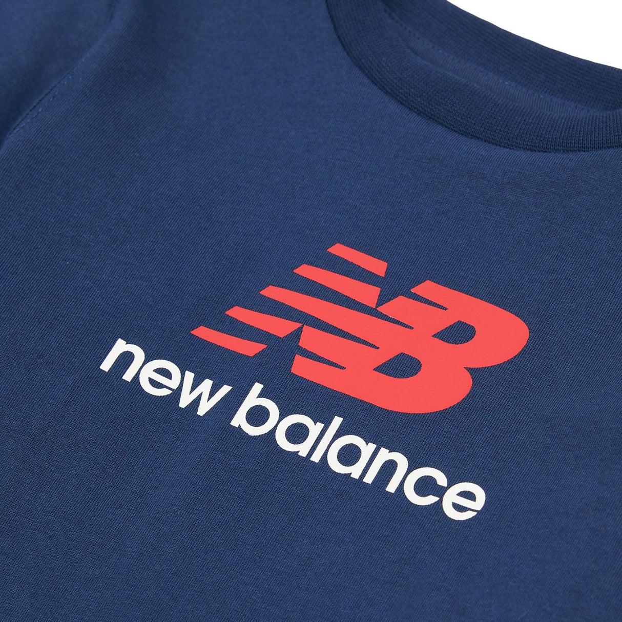 New Balance Boys' Jersey Stacked Logo T-Shirt-3