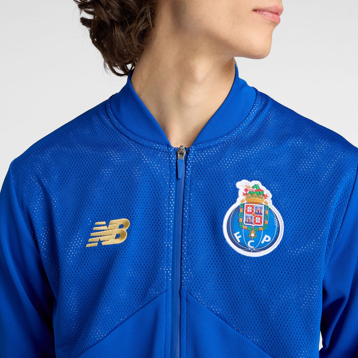 New Balance Men's FC Porto Match Jacket-4