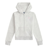 New Balance Girls' BB Small Logo Full Zip Hoodie-1