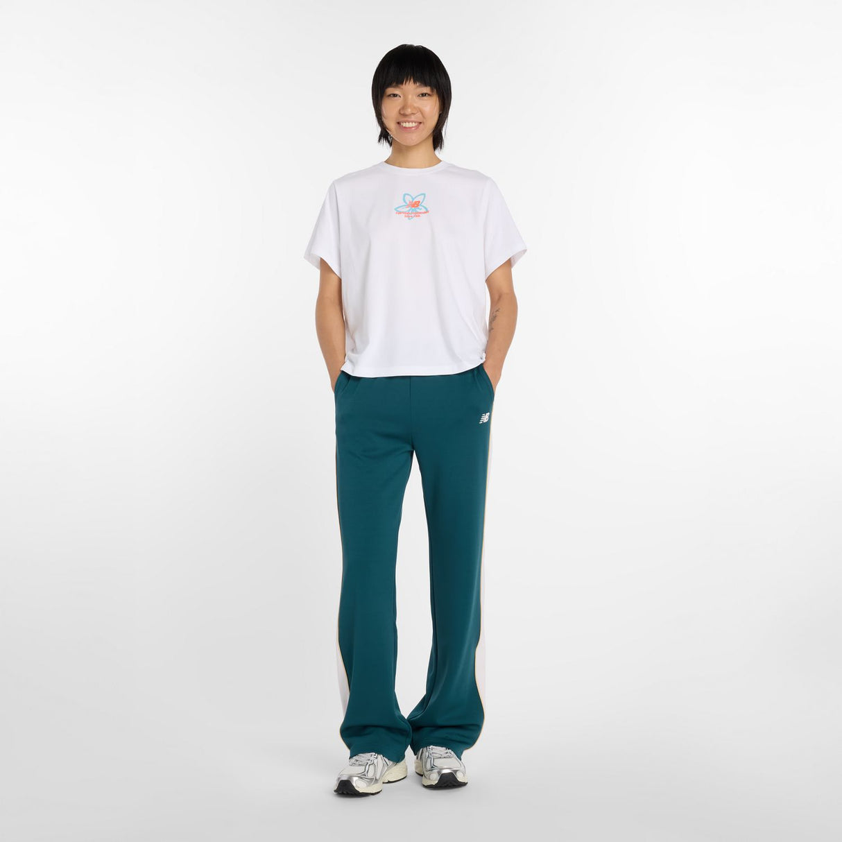 New Balance Women's Boston City Run Relaxed T-Shirt-1