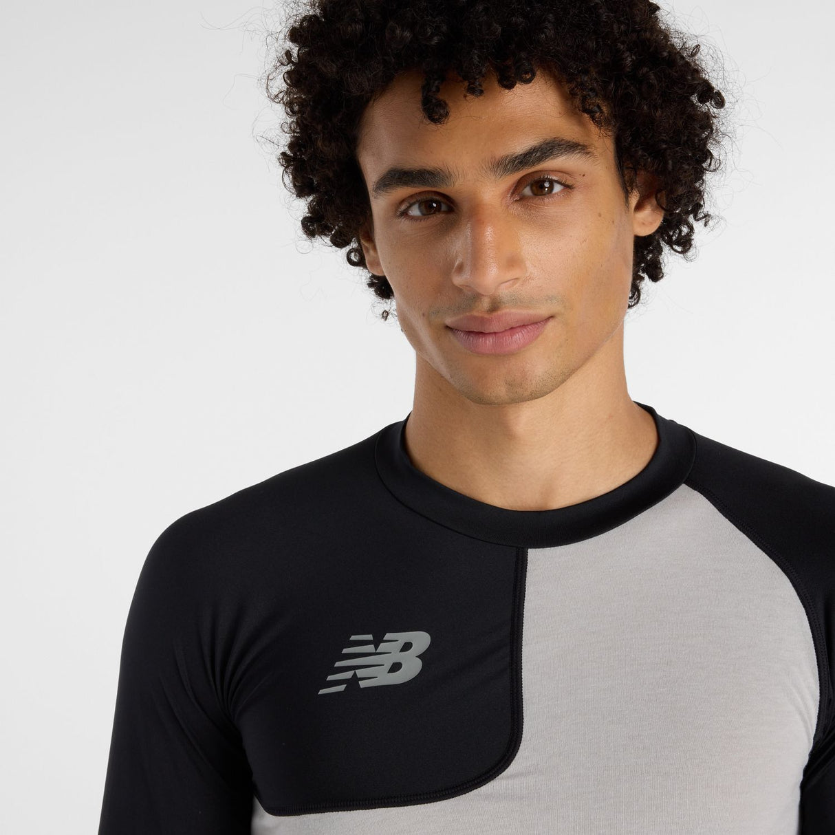 New Balance Men's Asym Long Sleeve Top Right-4