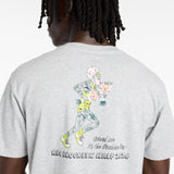 New Balance Men's RBC Brooklyn Half Graphic T-Shirt - Flowers-4