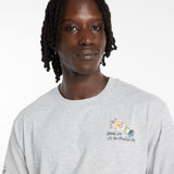 New Balance Men's RBC Brooklyn Half Graphic T-Shirt - Flowers-5