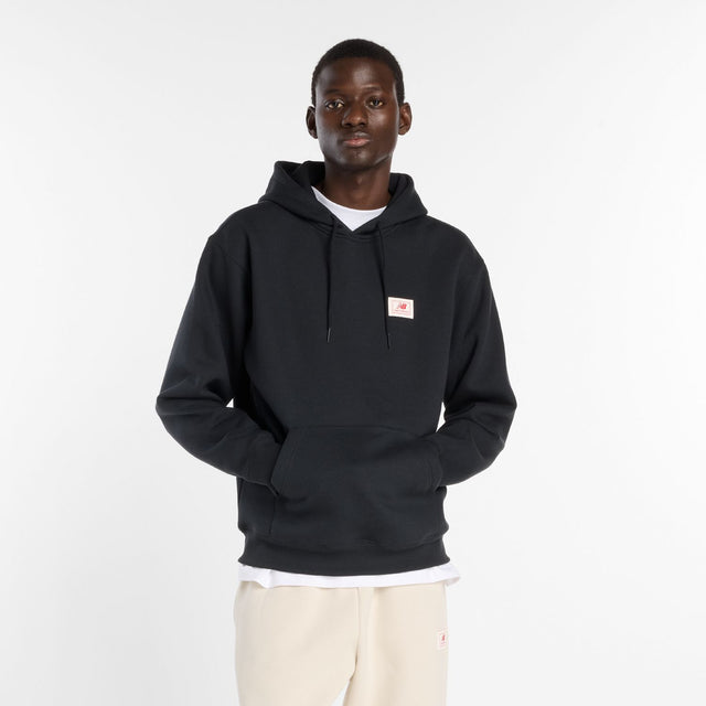 New Balance Men's Woven Label Hoodie-1