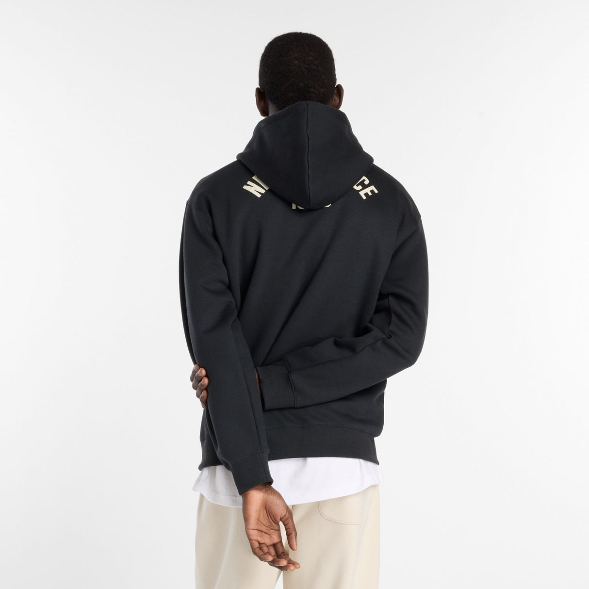 New Balance Men's Woven Label Hoodie-3