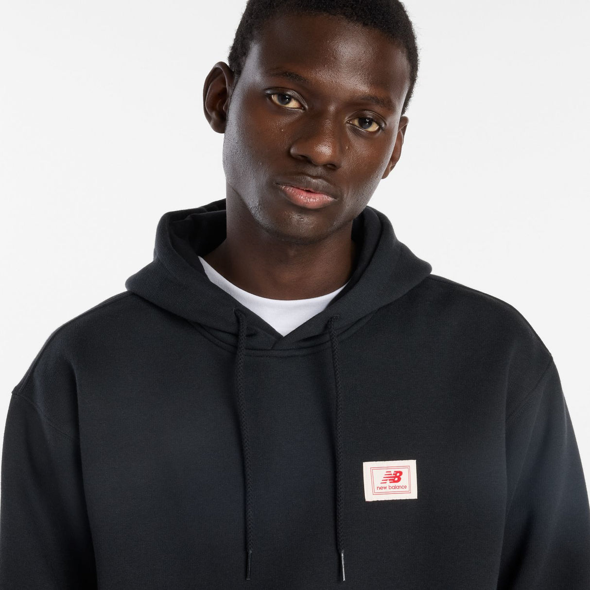 New Balance Men's Woven Label Hoodie-4