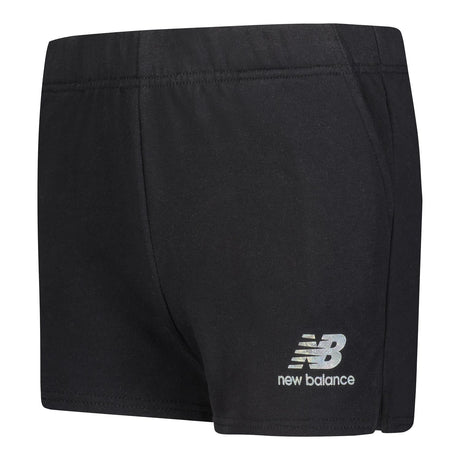 New Balance Girls' Essential Fleece Shorts-1