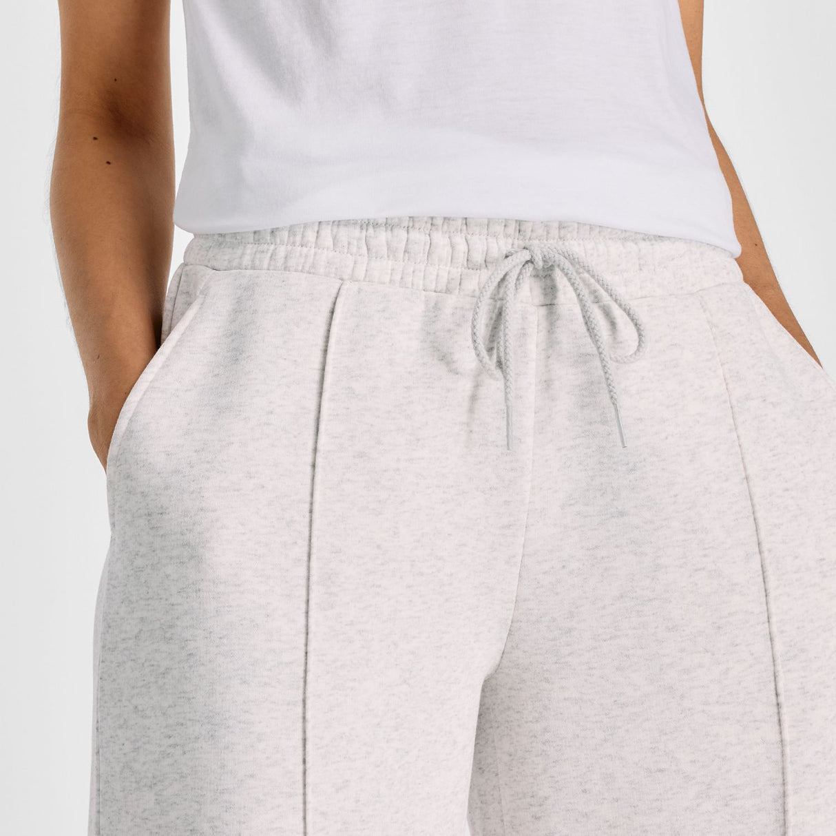 New Balance Women's Fleece Wide Leg Pants-4