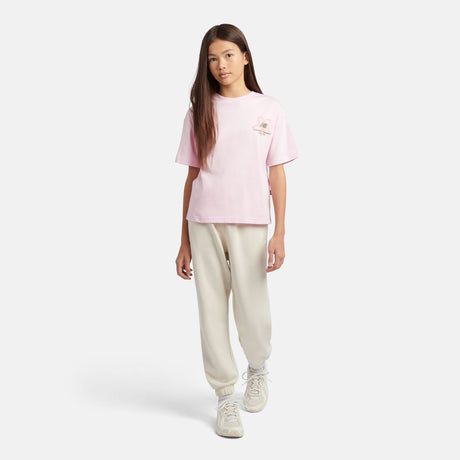 New Balance Girls' Boston Floral Graphic T-Shirt-1
