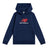 New Balance Boys' Brush Back Stacked Logo Hoodie-1