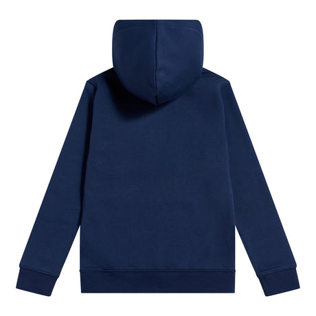 New Balance Boys' Brush Back Stacked Logo Hoodie-2