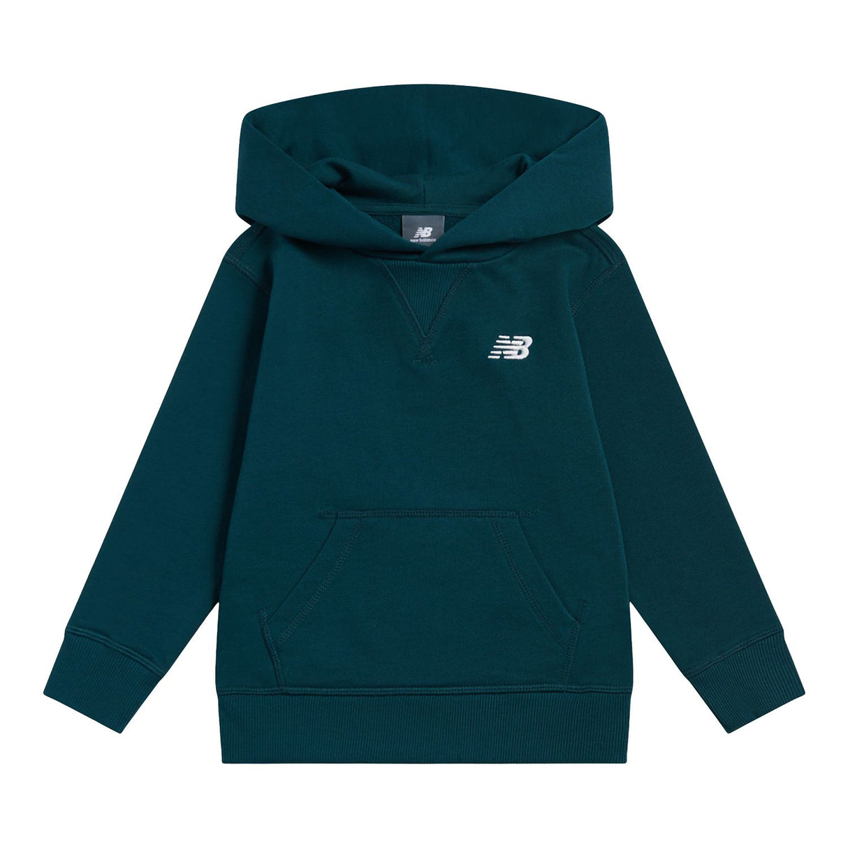 New Balance Boys' French Terry Small Logo Hoodie-1