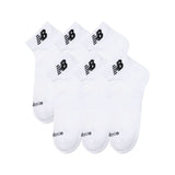 New Balance Daily Essentials Cushion Low Cut Socks 6 Pack-2
