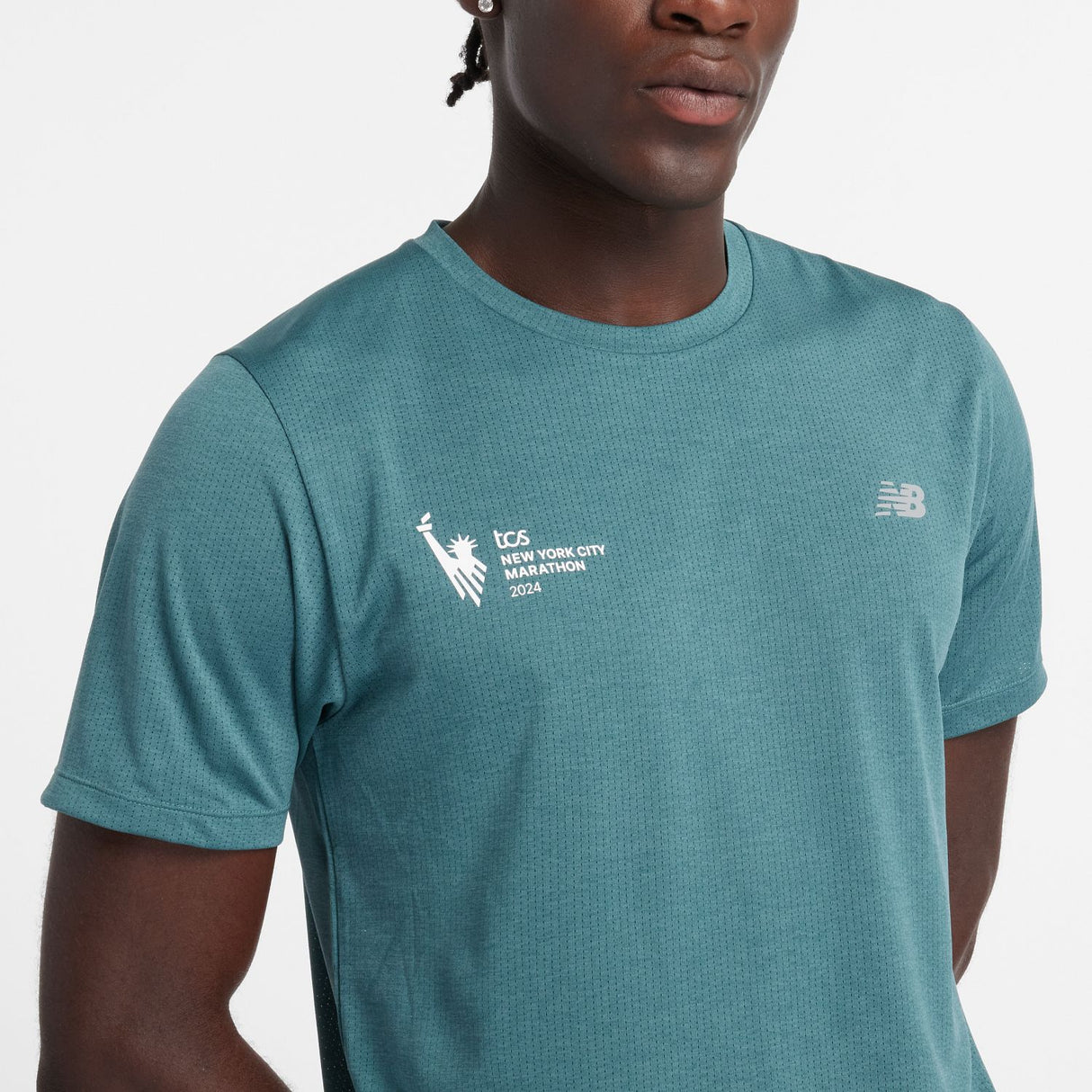 New Balance Men's NYC Marathon Athletics T-Shirt-6