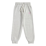 New Balance Girls' French Terry Small Logo Joggers-1