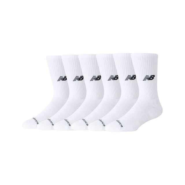 New Balance Daily Essentials Cushion Crew Socks 6 Pack-1
