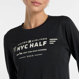 New Balance Women's United Airlines NYC Half Athletics Long Sleeve-6