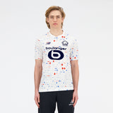 New Balance Men's Lille LOSC Away Short Sleeve Soccer Jersey-2