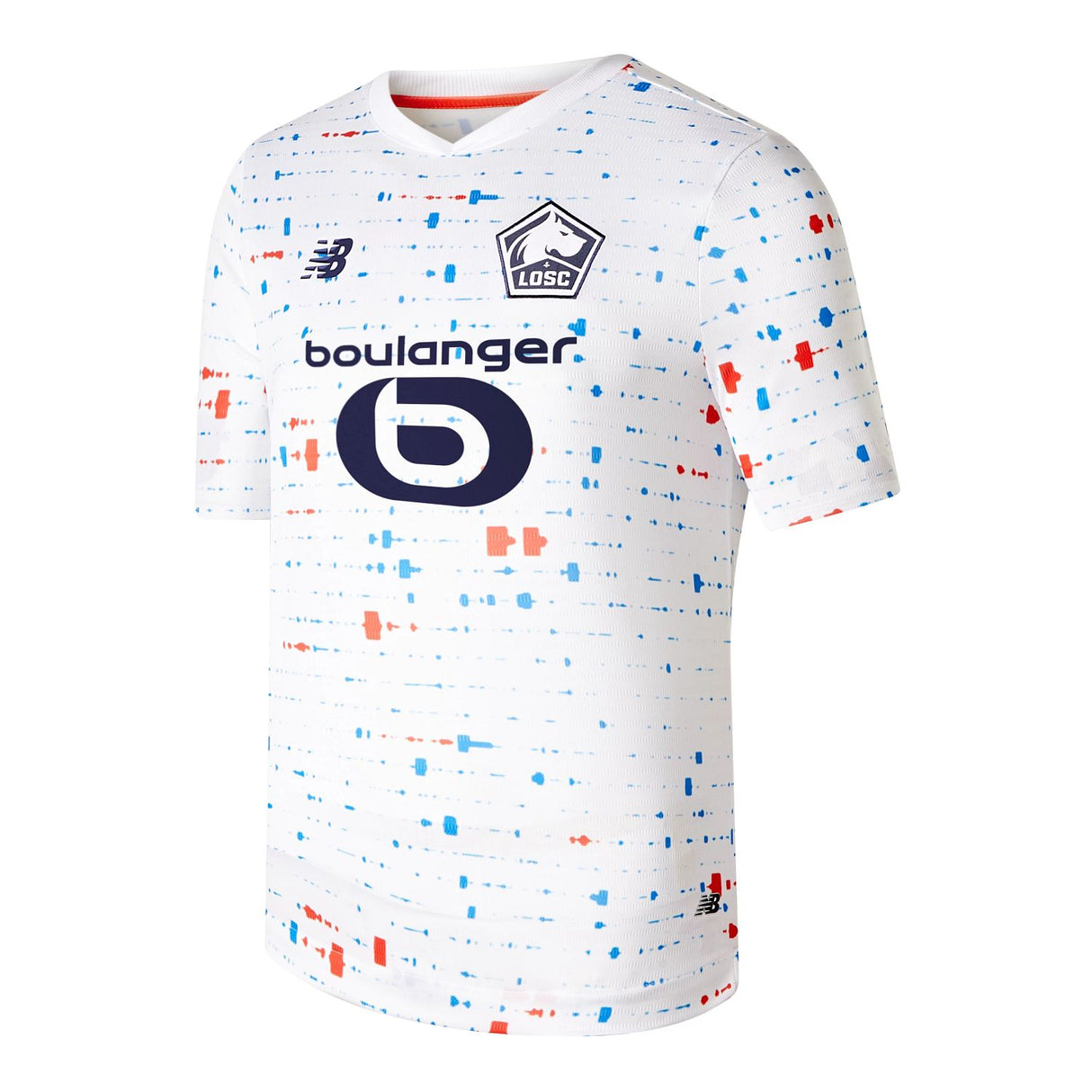 New Balance Men's Lille LOSC Away Short Sleeve Soccer Jersey-3