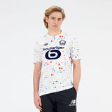 New Balance Men's Lille LOSC Away Short Sleeve Soccer Jersey-6