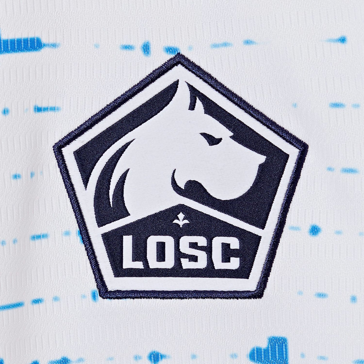 New Balance Men's Lille LOSC Away Short Sleeve Soccer Jersey-12