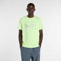 New Balance Men's Reflective City Poly T-Shirt-1