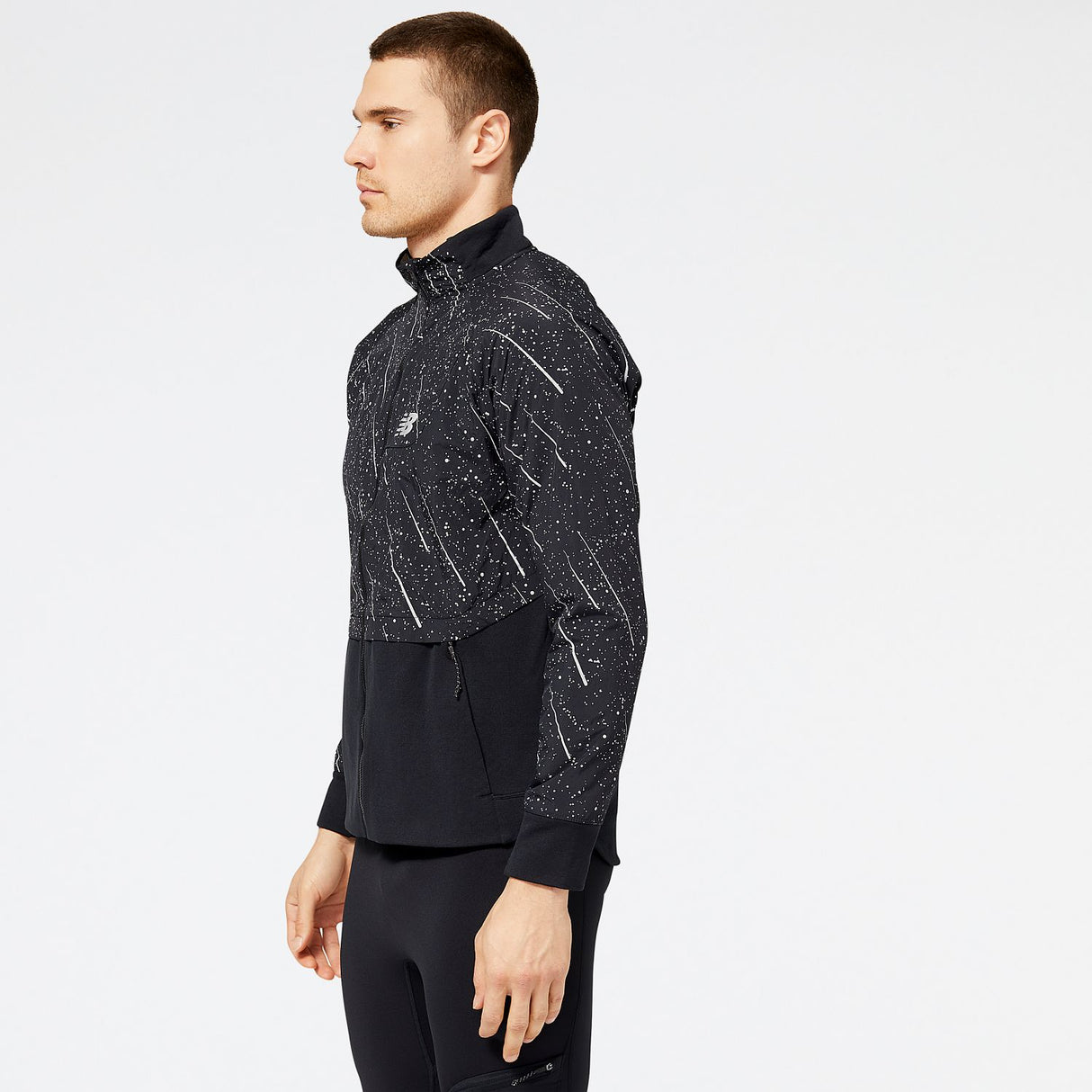 New Balance Men's Reflective NB Heat Grid Jacket-2