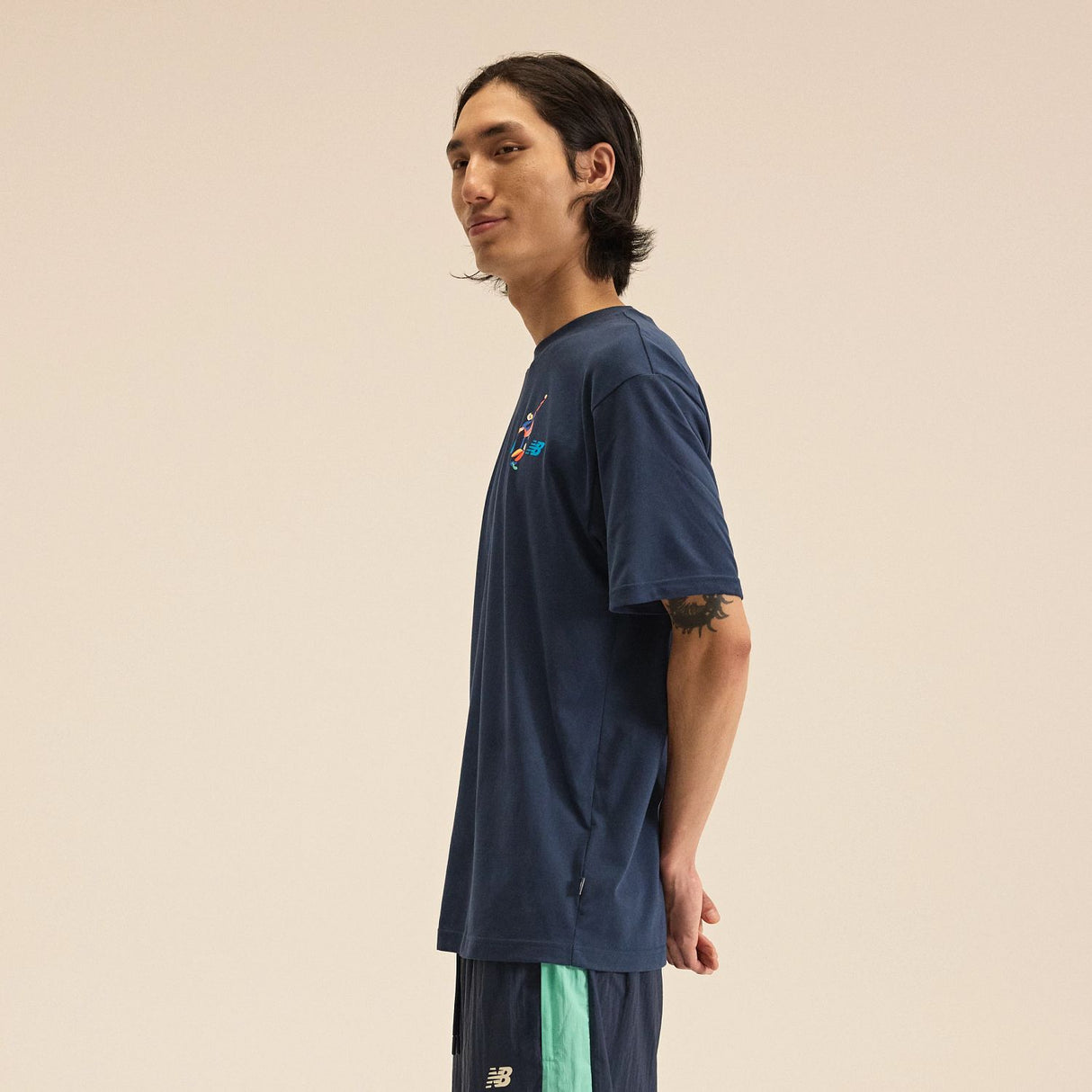 New Balance Men's Australian Open Flexibility Graphic T-Shirt-4