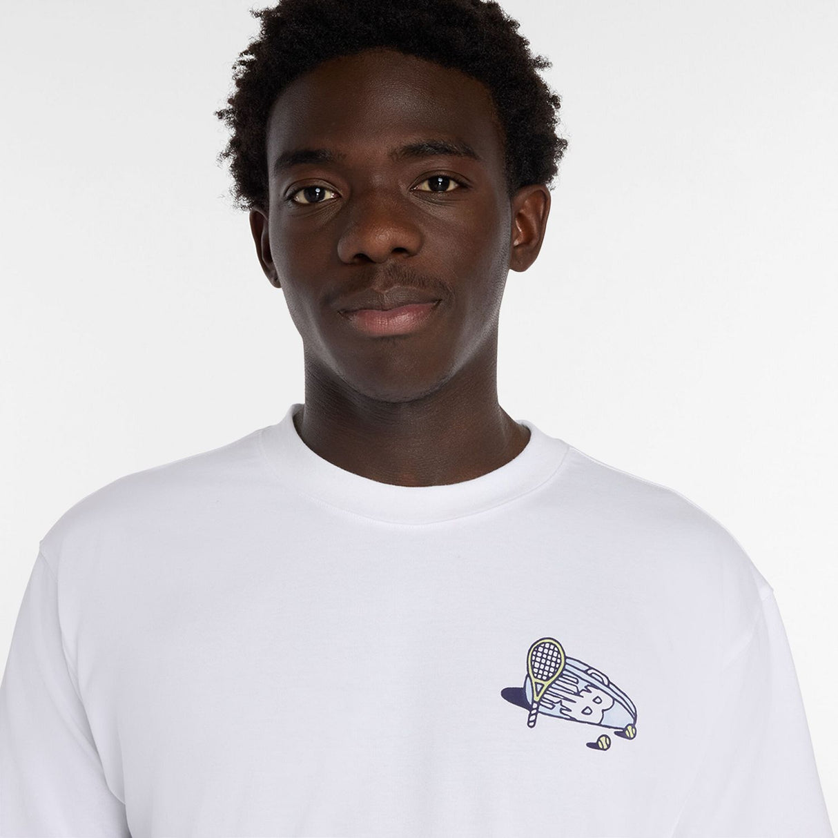 New Balance Men's Tennis Graphic T Shirt-4