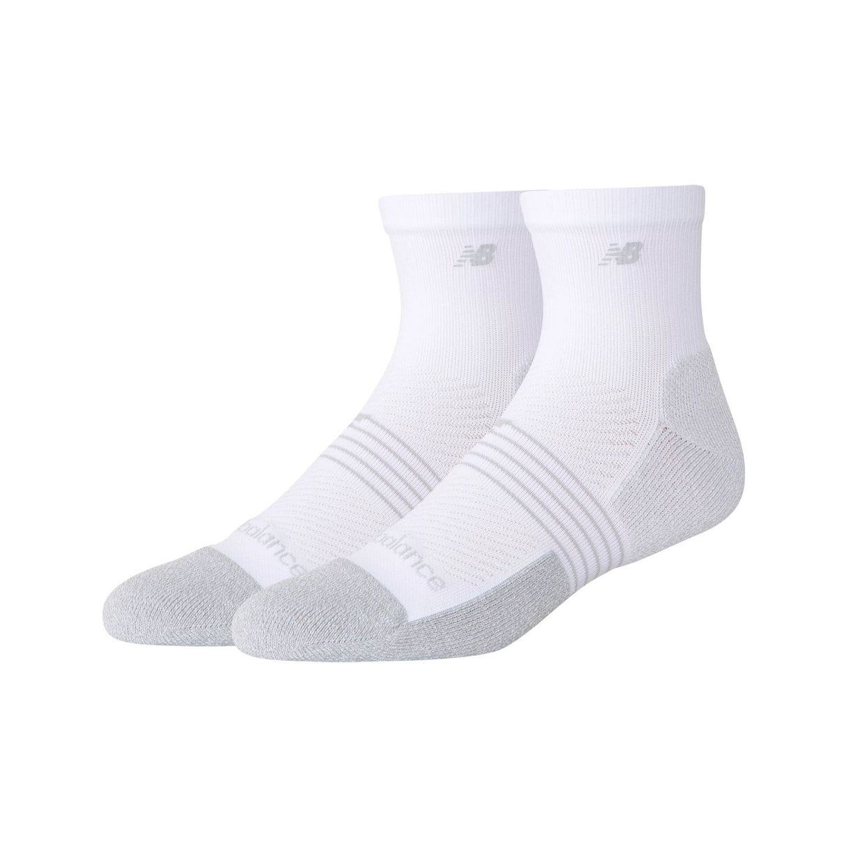 New Balance Pro Training Cushion Quarter Socks 2 Pack-1