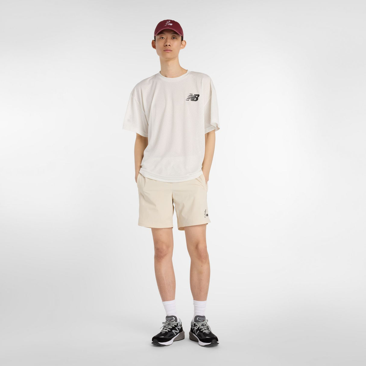 New Balance Men's Ohtani Mesh Short Sleeve Top-5