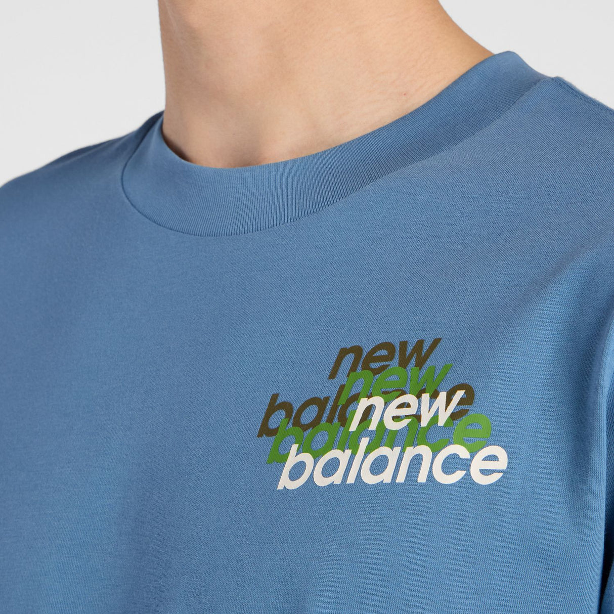 New Balance Men's Multi Linear Logo T-Shirt-4