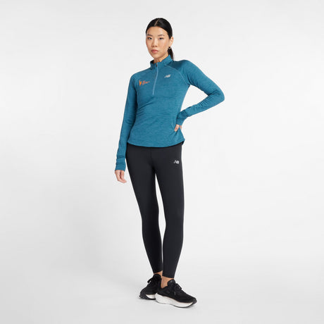 New Balance Women's NYC Marathon Athletics Heat Grid Half Zip-1