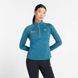New Balance Women's NYC Marathon Athletics Heat Grid Half Zip-3