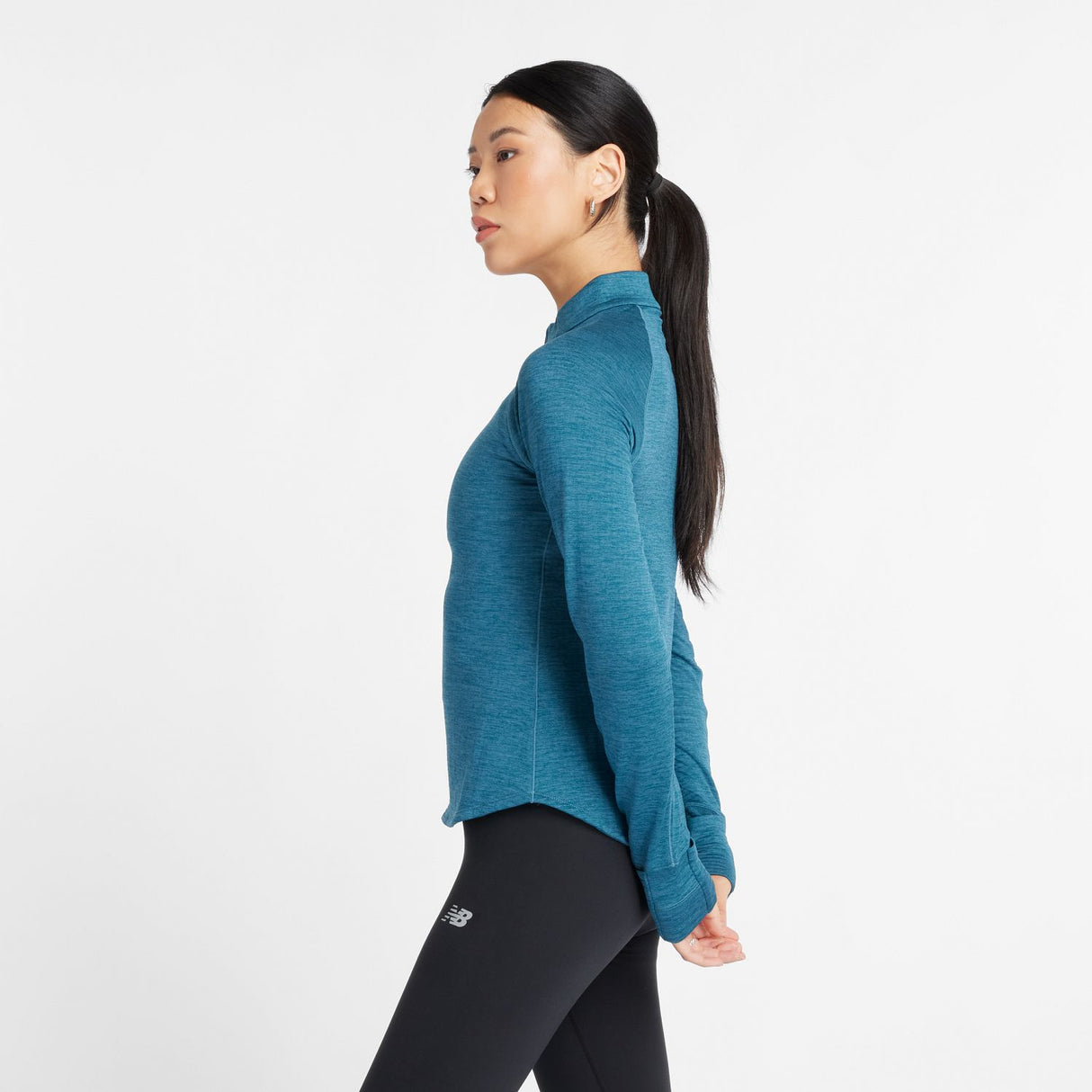 New Balance Women's NYC Marathon Athletics Heat Grid Half Zip-4
