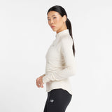 New Balance Women's United Airlines Half Heat Grid Half Zip-4