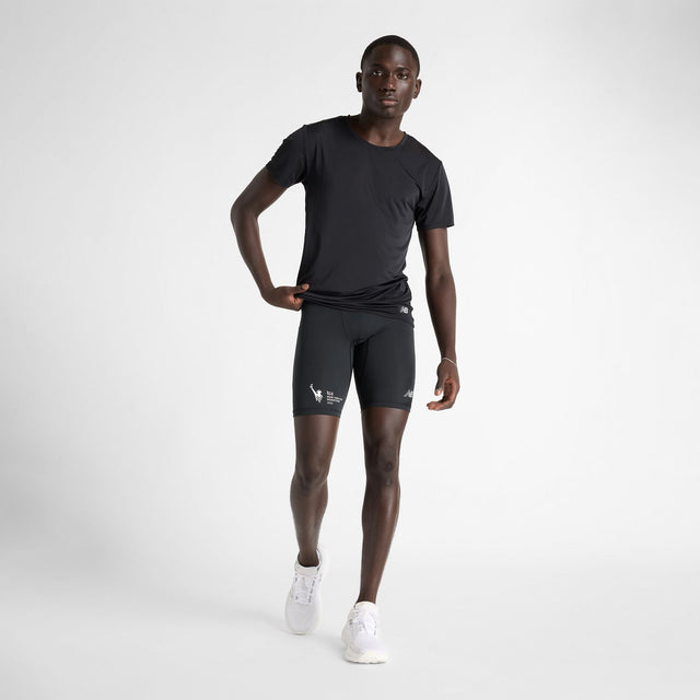 New Balance Men's NYC Marathon NB Sleek Half Tights 9-1