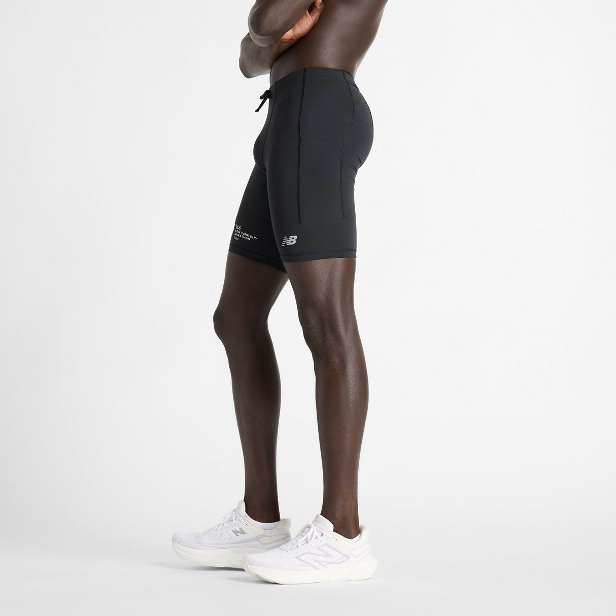 New Balance Men's NYC Marathon NB Sleek Half Tights 9-4