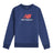 New Balance Boys' Brush Back Stacked Logo Crew-1