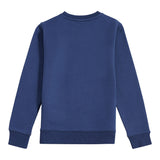 New Balance Boys' Brush Back Stacked Logo Crew-2