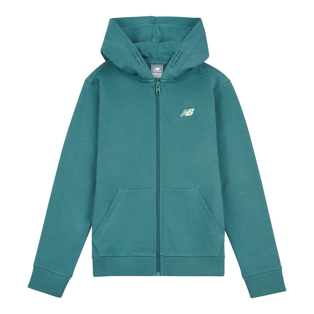 New Balance Boys' Centre Fitness Full Zip Hoodie-1