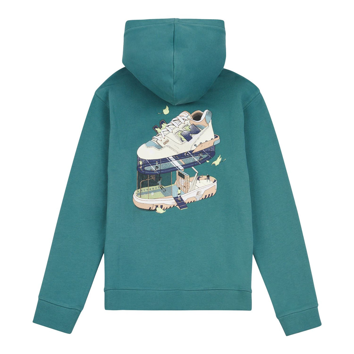 New Balance Boys' Centre Fitness Full Zip Hoodie-2