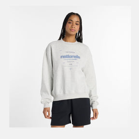 New Balance Women's Sport Essentials Fleece Crew-1