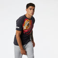 New Balance Men's Hoops Merged Era's On Fire Tee-1