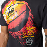 New Balance Men's Hoops Merged Era's On Fire Tee-4
